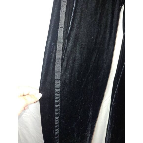 Serena Williams Women's Size Small Black Velour Pants - Picture 4 of 6